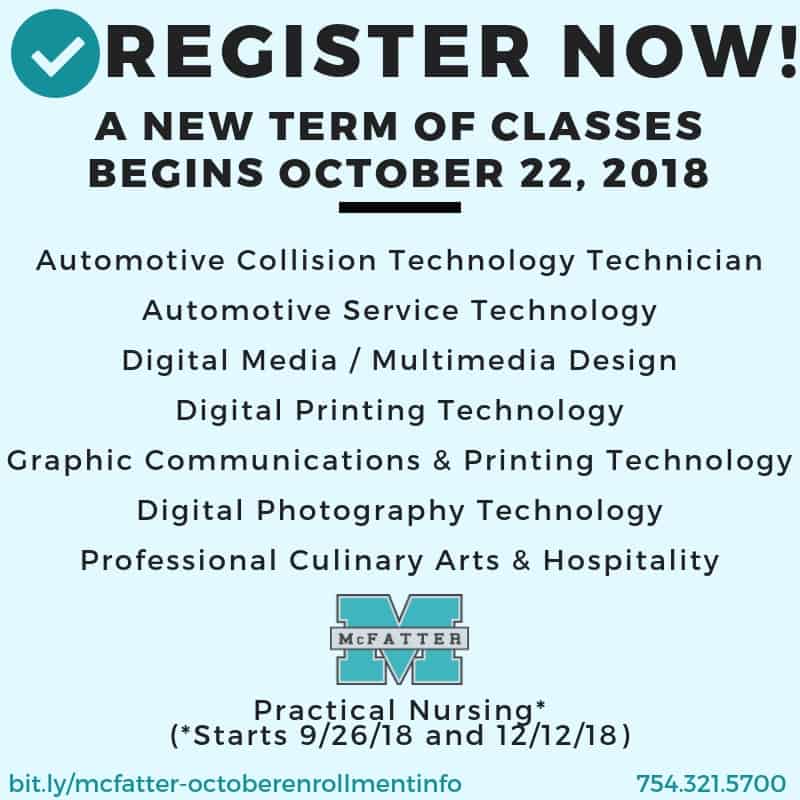 Register Now for Oct 22 2018