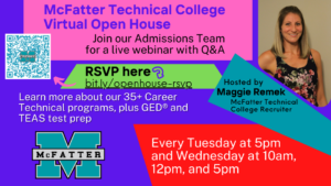 virtual open house banner