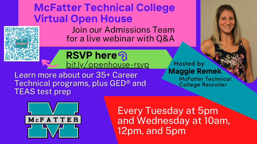 McFatter's Virtual Open House - McFatter Technical College
