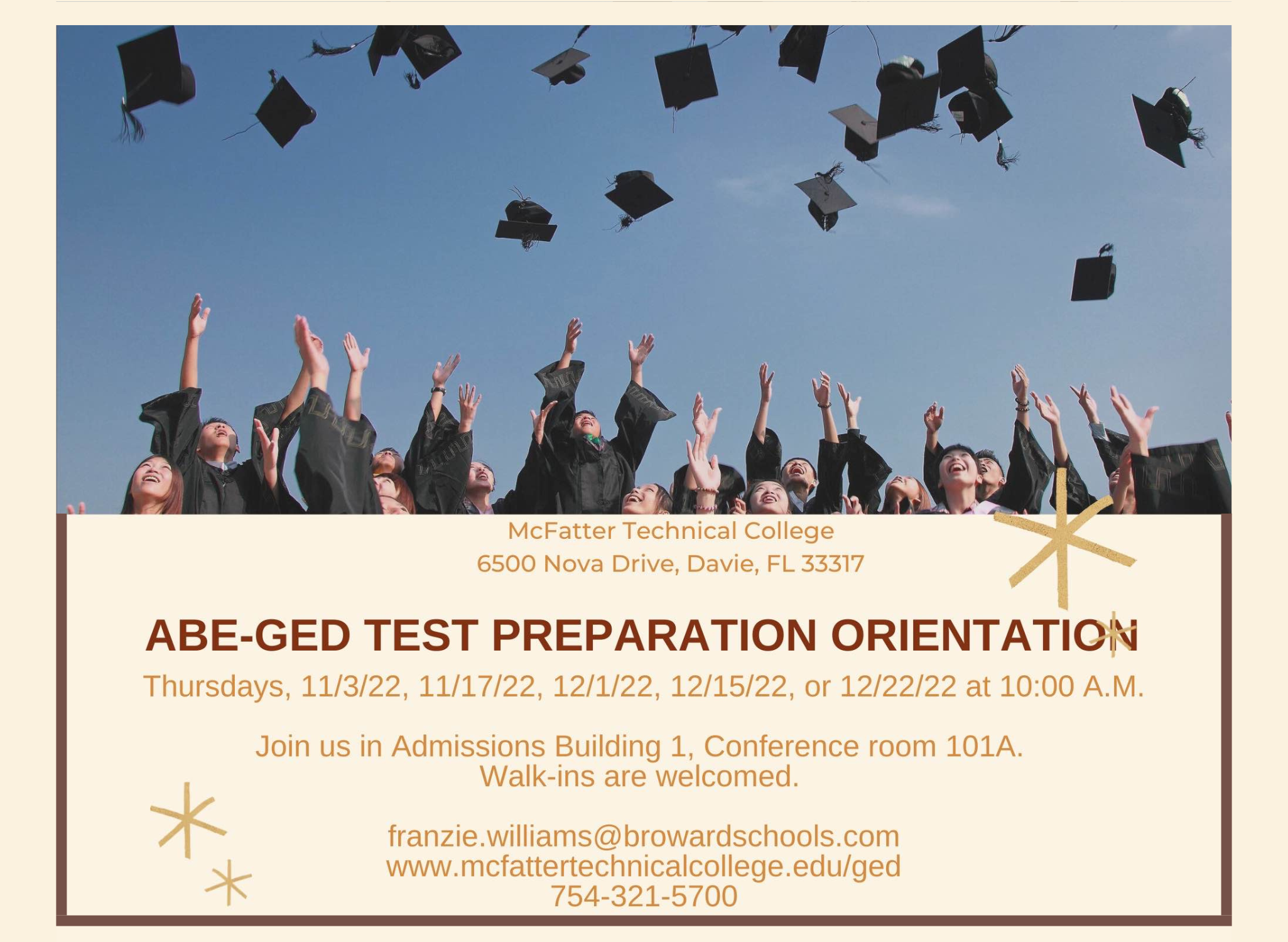 orientation ged abe test prep