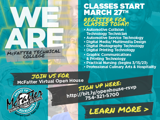 classes start March 27th