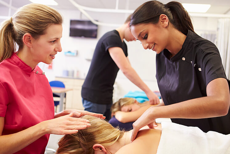 Take massage therapy classes at McFatter Technical College
