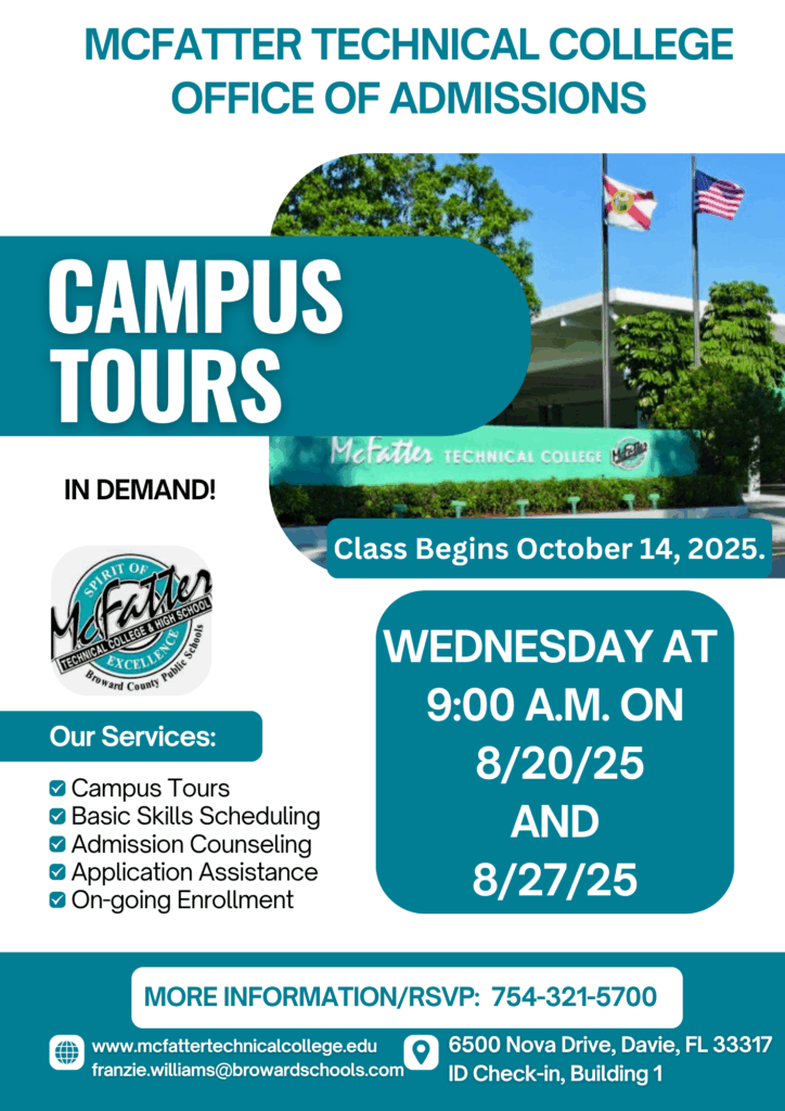 McFatter Campus Tours August 2025