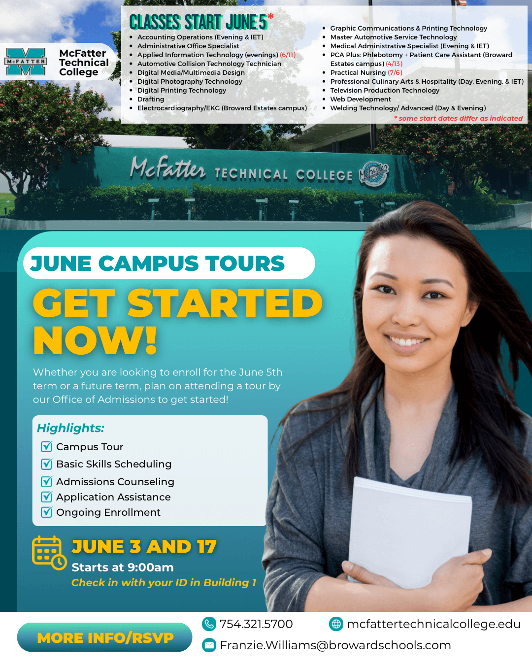McFatter Campus Tours - September 2025