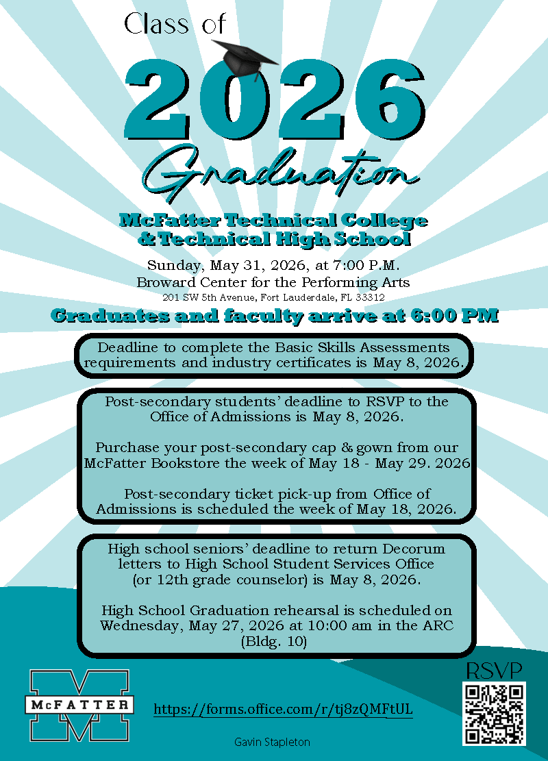 graduation important deadlines